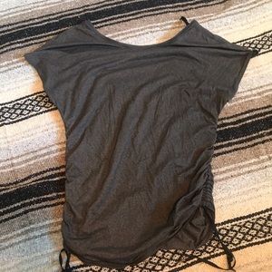 Super cute lululemon open back top